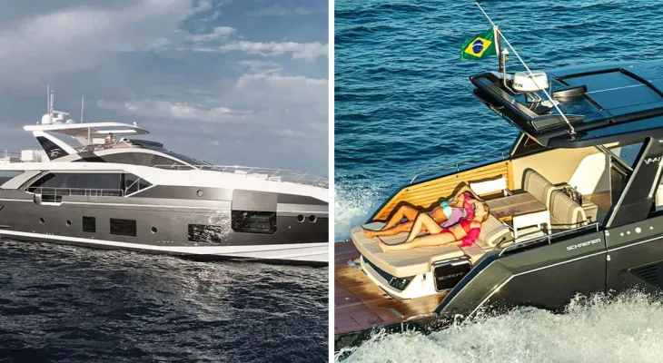 ‘Mansão flutuante’ de Cristiano Ronaldo e lancha de Gisele Bündchen poderão ser visitadas em SC