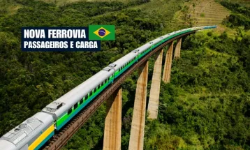 Novo trem brasileiro pode virar modelo no transporte nacional