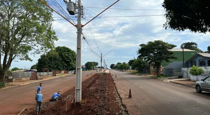 Revitalização da Avenida Paraná terá novo padrão de trânsito e estacionamento em Corbélia