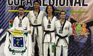Atletas de Cascavel brilham na Copa Regional Sul de Taekwondo e se preparam para o Paranaense em casa