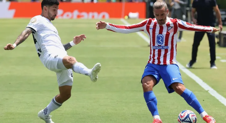Botafogo perde para o Atlético de Madrid por 1 a 0 e fica em segundo lugar no Grupo B