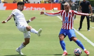 Botafogo perde para o Atlético de Madrid por 1 a 0 e fica em segundo lugar no Grupo B
