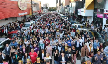 Unidos por um só nome: Cascavel realiza a 14ª edição da Marcha para Jesus