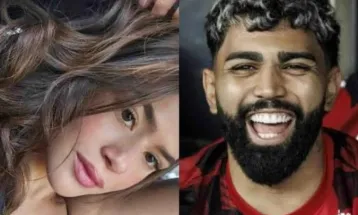 Maisa Silva e Gabigol são flagrados juntos após festa no Rio