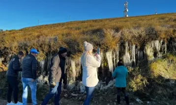 Cidade de SC bate recorde do ano e registra sensação térmica de -29°C