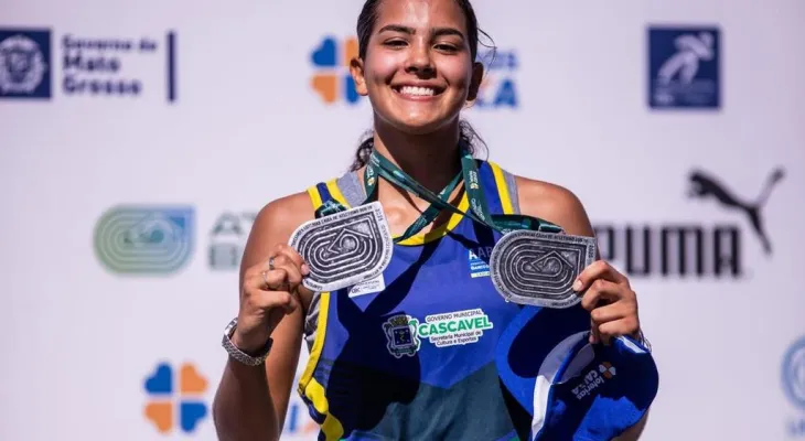 Revelação do Atletismo de Cascavel convocada para a Seleção