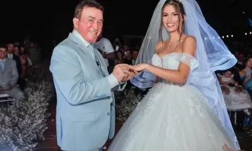 Amado Batista e Calita Franciele estariam separados após suposta traição dele, diz colunista