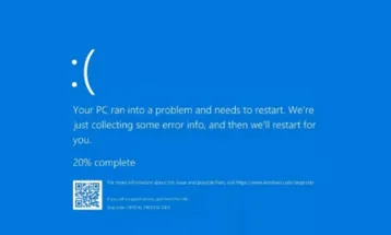 Microsoft “aposenta” famosa tela azul da morte do Windows após mais de 30 anos