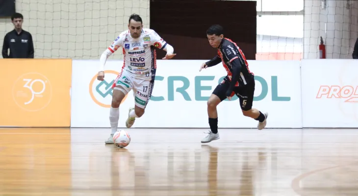 Cascavel Futsal empata com o Joinville fora de casa e soma ponto importante na LNF
