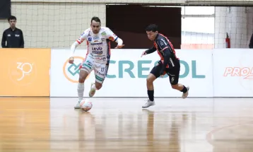 Cascavel Futsal empata com o Joinville fora de casa e soma ponto importante na LNF