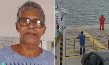 Homem desaparece após cair de ferry-boat enquanto tirava selfie em Salvador