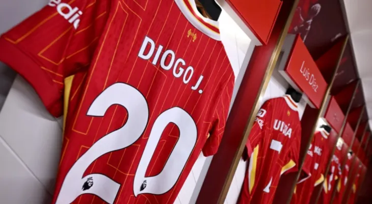 Liverpool aposenta camisa 20 em homenagem a Diogo Jota