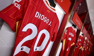 Liverpool aposenta camisa 20 em homenagem a Diogo Jota