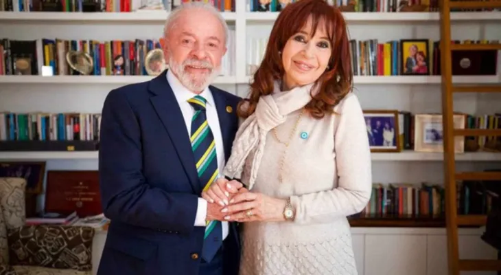 Lula se solidariza com Cristina Kirchner em visita: “Afeto de amigos”
