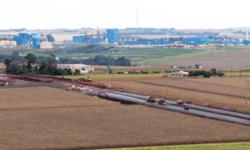 Com investimento de R$ 170 milhões, obra do Contorno de Palotina alcança 62%