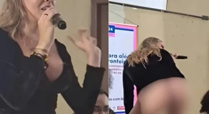 Justiça nega pedido de multa contra historiadora por performance “Educando com o C*”