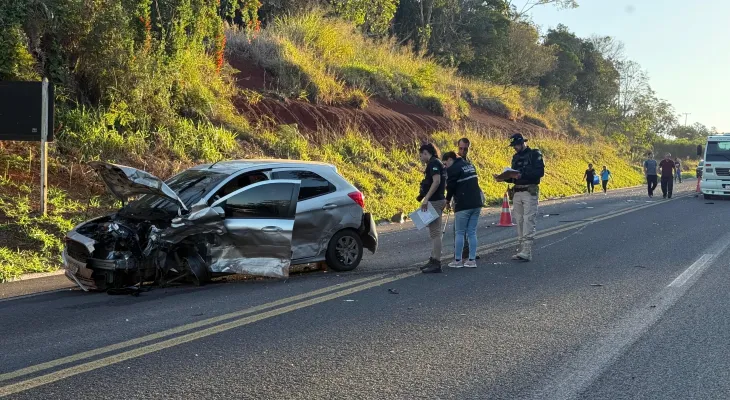 Colisão grave na BR-487 em Araruna deixa dois mortos e dois feridos