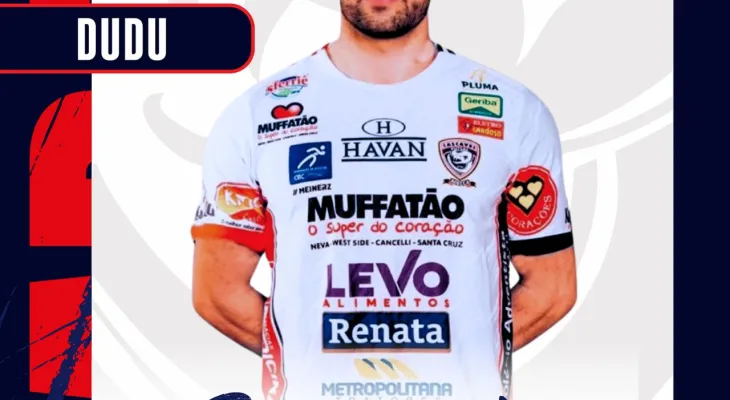 Cascavel Futsal anuncia contratação do ala/pivô Dudu para sequência da temporada