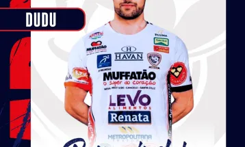 Cascavel Futsal anuncia contratação do ala/pivô Dudu para sequência da temporada