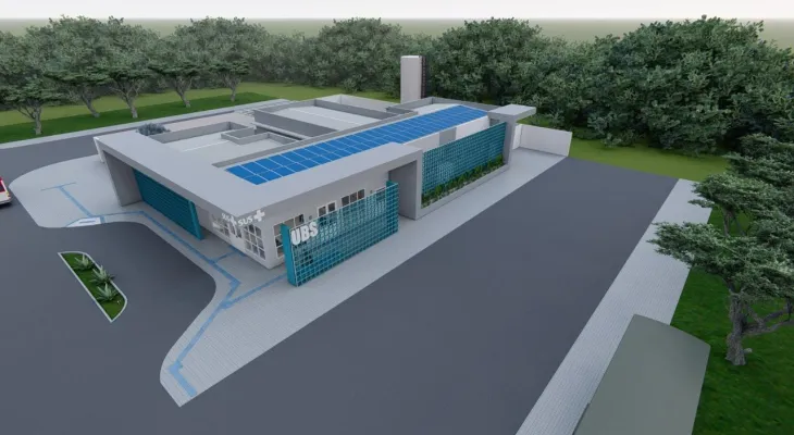 Com investimento de R$ 1,8 milhão, Corbélia dá início à construção da nova UBS do Centro