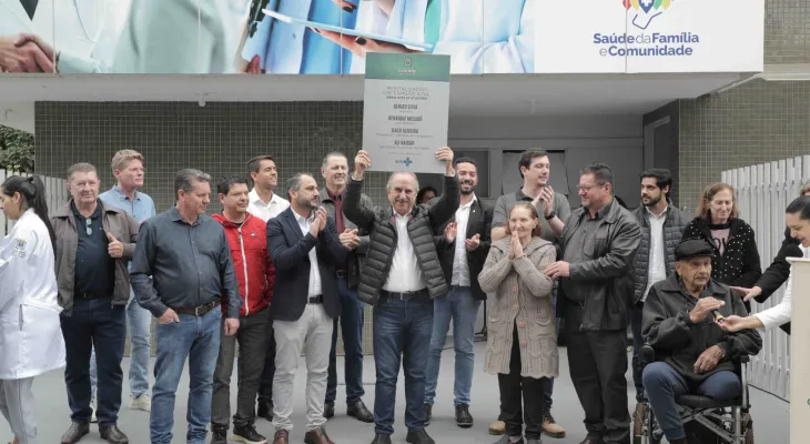 Prefeitura inaugura USF de Espigão Azul com estrutura moderna e mais conforto para a comunidade