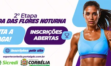 Inscrições abertas para a 2ª etapa da Corrida das Flores