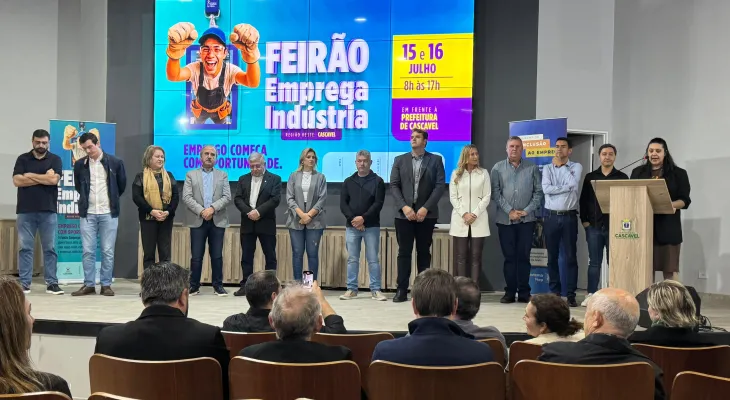Janela de oportunidades: Projeto Feirão Emprego e Indústria tem início por Cascavel