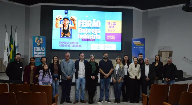 Corbélia participa do 1º Feirão Emprega Indústria e se destaca com programa pioneiro de inclusão ao emprego