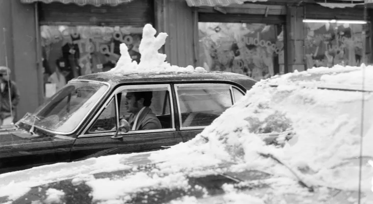 Saudade não tem idade: Há 50 anos, Curitiba ficava toda branca: Simepar explica o fenômeno da neve de 1975