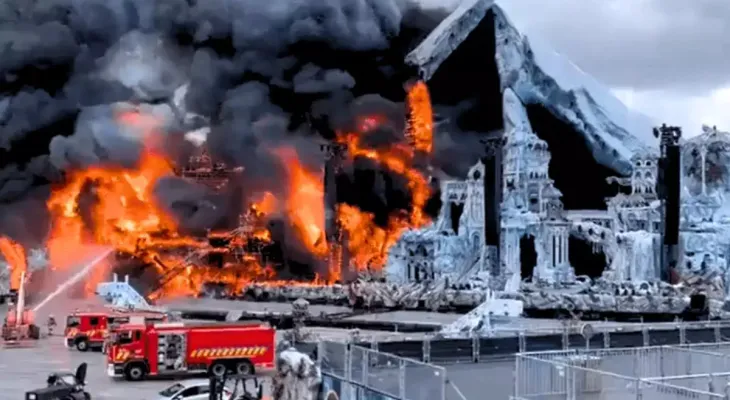 Palco principal do Tomorrowland é destruído por incêndio na Bélgica