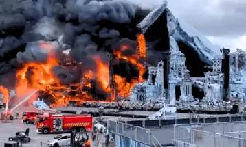 Palco principal do Tomorrowland é destruído por incêndio na Bélgica
