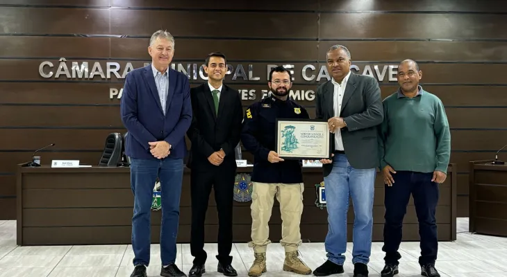 Delegacia da PRF em Cascavel recebe Voto de Louvor e Congratulações na Câmara de Vereadores