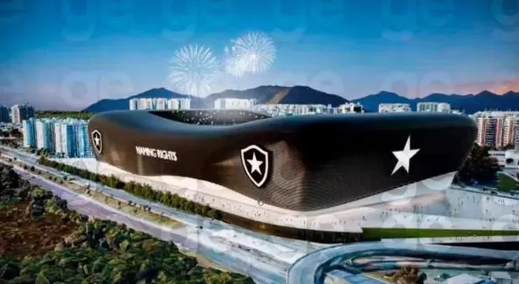 Botafogo revela projeto de novo estádio para 40 mil torcedores na Zona Oeste do Rio