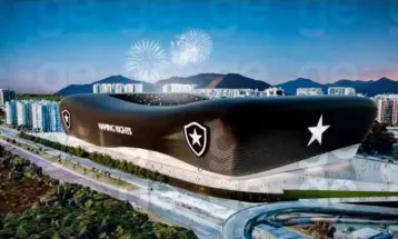 Botafogo revela projeto de novo estádio para 40 mil torcedores na Zona Oeste do Rio