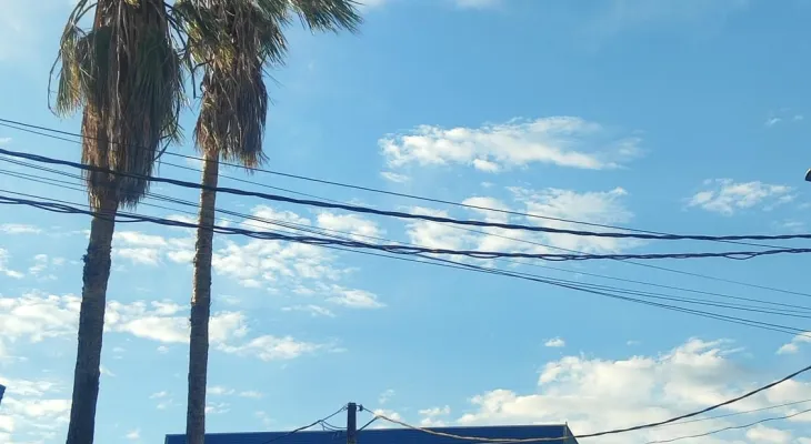🌤 Segunda com cara de primavera em Cascavel