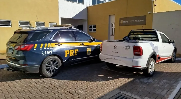 PRF apreende veículo com placas clonadas em Cascavel