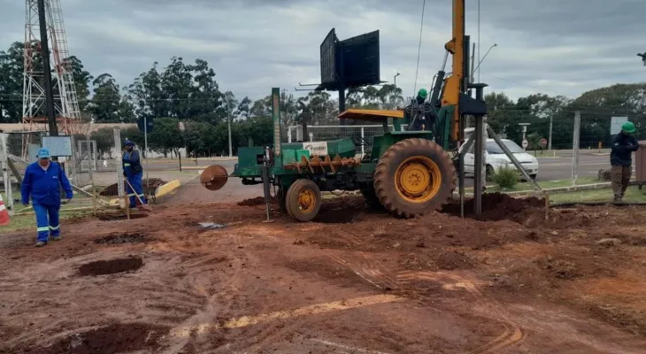 Aeroporto de Toledo dá início à construção de guarita de inspeção e controle