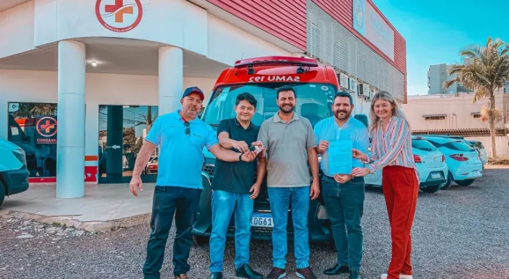 Marechal Cândido Rondon reforça frota do Consamu com nova ambulância