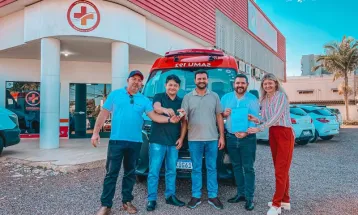 Marechal Cândido Rondon reforça frota do Consamu com nova ambulância