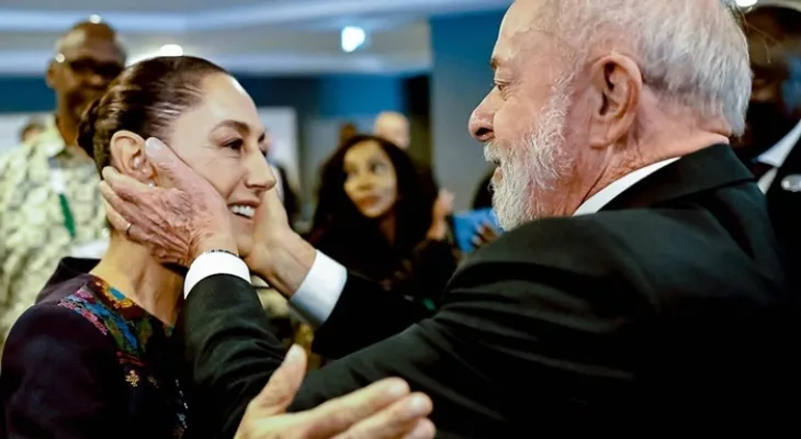 Lula conversa com presidente do México sobre tarifaço de Trump