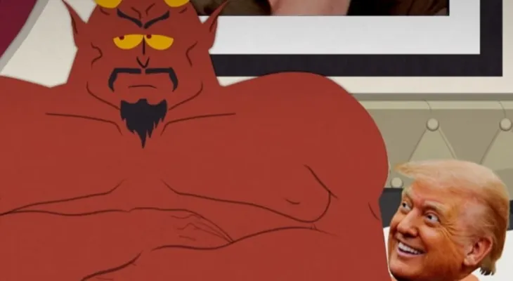 South Park coloca Trump na cama com o diabo e irrita Casa Branca