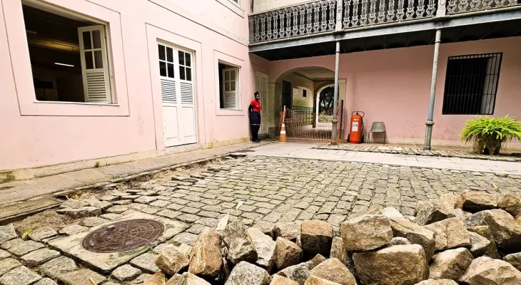 Casa de Rui Barbosa passa por obra para garantir segurança de acervo