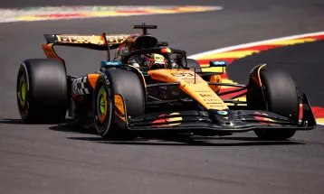 Oscar Piastri lidera primeiro e único treino livre do GP da Bélgica de Fórmula 1