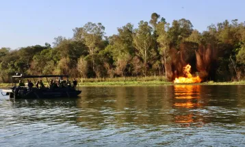 Ação integrada desativa porto clandestino usado para o tráfico na fronteira com o Paraguai