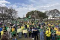 Manifestantes de direita realizam protesto em Cascavel contra STF e governo Lula