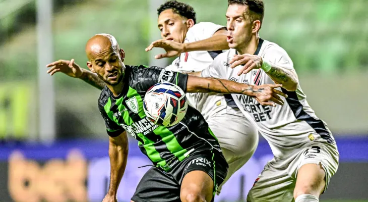 Série B: Furacão sofre gol no fim e fica no empate contra o América-MG