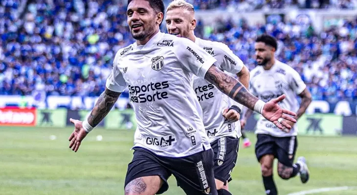 Cruzeiro leva virada do Ceará, encerra série invicta e perde a liderança do Brasileirão