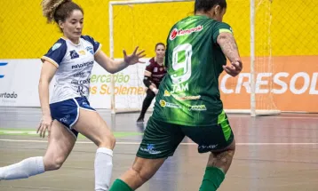 Stein Cascavel Futsal vence o Resenhas de Goiás por 5 a 0 e segue líder da LFF