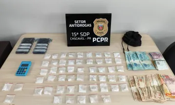 Polícia Civil flagra indivíduo realizando tráfico de drogas no modo delivery em Cascavel