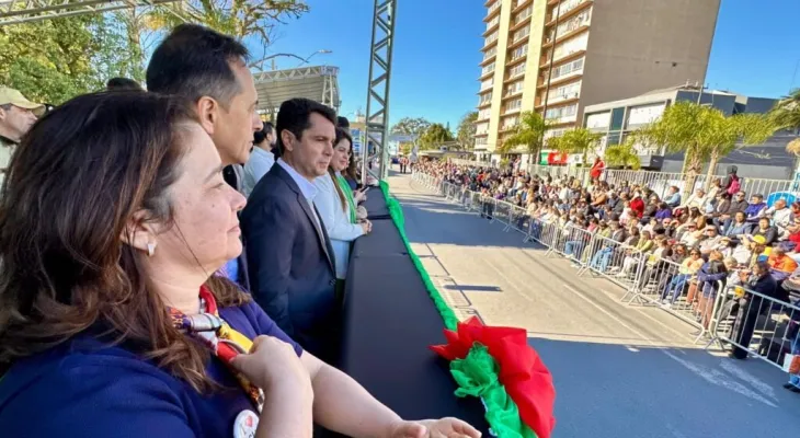 No Litoral, Curi participa do aniversário de Paranaguá e trata de recursos para Morretes